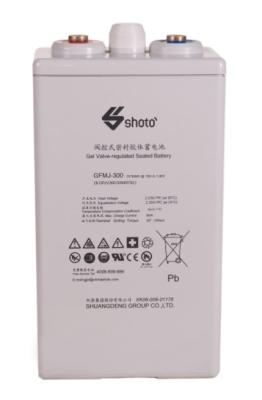 China Baterias solares acidificadas ao chumbo tubulares do gel da bateria 2V 350AH do terminal M10 à venda