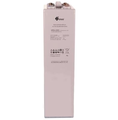 China da bateria tubular do gel VRLA de 2v 2000ah terminal livre da bateria acidificada ao chumbo M10 à venda
