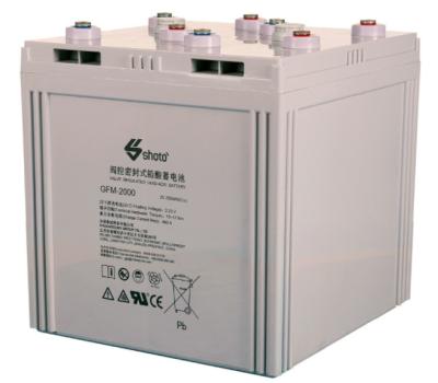 China AGM GFM-1600 Valve Regulated Sealed Lead Acid Battery 2V 1600AH For Energy Storage for sale