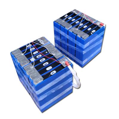 China Deep Cycle Aluminum LiFePO4 Lithium Battery LFP LiFePO4 100ah Prismatic Battery Cells for sale