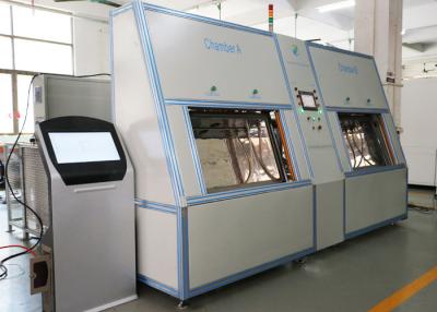 China Vacuum Chamber Helium Leak Testing Equipment For Auto Condenser Evaporator for sale