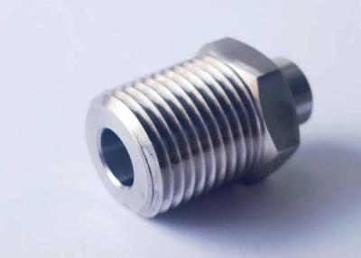 China NPT Adapter Precision Machining Metal Parts SUS Thread Joint 304 316L for sale