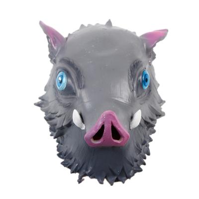 Китай Свинья Cosplay хеллоуин Hashibira Inosuke маскирует для латекса взрослых резинового продается