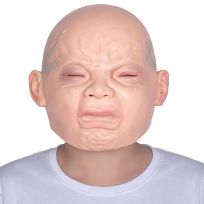 China Crying Baby Funny Head Masks for sale