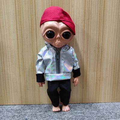 China Interesting Funny Halloween Props , Alien Latex Prop 25cm Height With Hat for sale