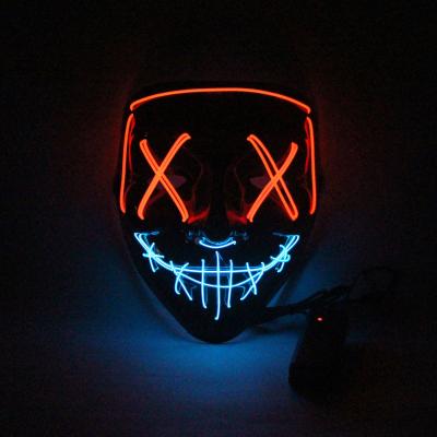 China Attractive Entertainment LED Glowing Mask For Costume Party for sale