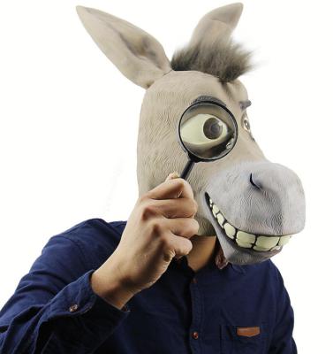 China Máscaras animales del látex del burro en venta