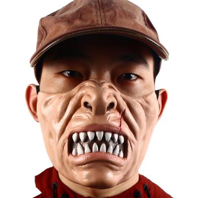 Chine Chevalier Samurai Mask, demi costume Cosplay de latex d'Airsoft de masque de couverture à vendre