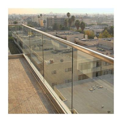 China U channel for fence indoor glass balustrade roof terrace balustrade for sale