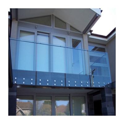 China Singapore glass standoff frames steel glass railing for balcony standoff for sale