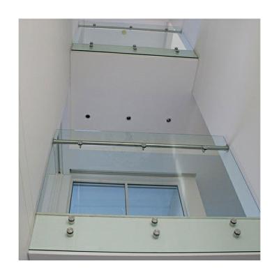 China Adjustable Frameless Glass Railing Balcony Standoff Balustrade Wall Mounted à venda