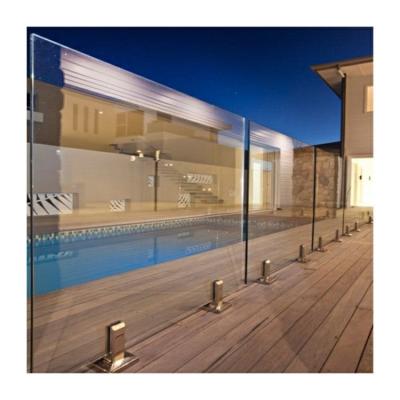 China Tunisia spigot glass railing spigot glass pool cost for sale