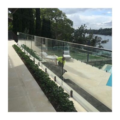 China France frameless glass spigots suppliers swimming pool spigot fence cost for sale