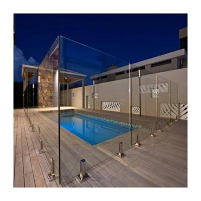 中国 Chrome Frameless Glass Handrail Balustrade Stainless Steel Spigot Railing 販売のため