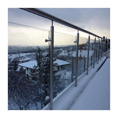China AS NZS2208 glass guardrail roof guardrail for sale balustrade company à venda
