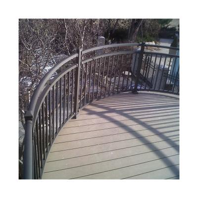 China Elegant Sturdy Aluminum Deck Railing Balustrade Porch Railing for sale