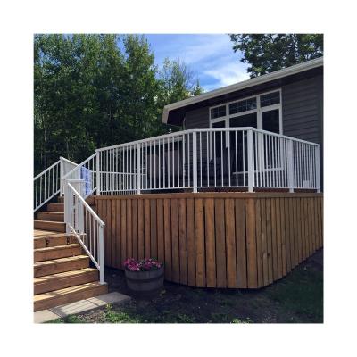 China Safe Aluminum Handrail Systems Fence Picket Post Railing Modern for sale