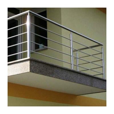 China Balcony Rod Stair Railing Flooring Mounted 5 Foot Metal Rod Fence en venta