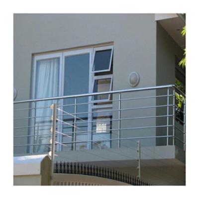 China Guinea Style Glass Steel Balcony Railing  4 Foot Metal Rod Fence for sale