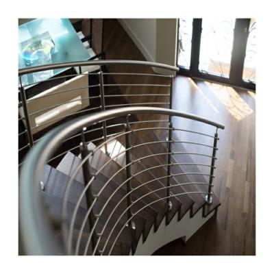 China Inside House Rod Stair Railing With Prefabricated Metal Rod Fence Panels en venta