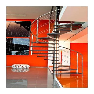 China Flooring Mounted Steel Rod Balustrade Stair Railing 10 Layer Mirror Polish à venda