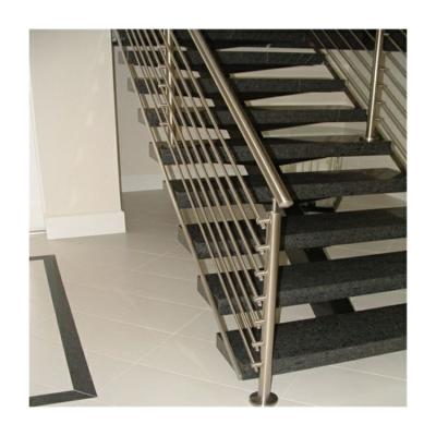 China Outdoor Rod Iron Handrails Stair Rod Railing Prefab Steel Rod Fence Panels en venta