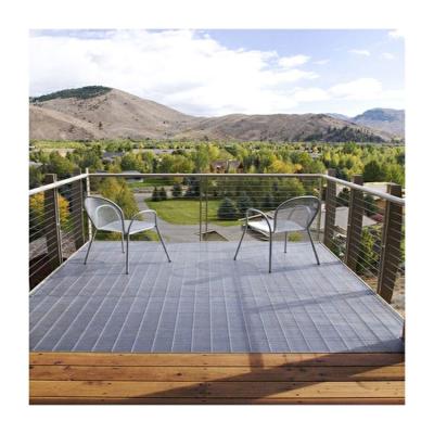 China Roof guardrail for sale aircraft cable deck railing 4 ft welded wire fence for sale