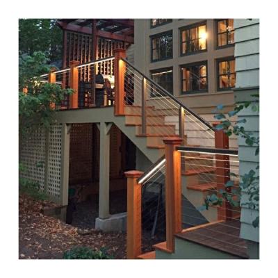 China Indoor Cable Wire Railing Systems Hog Wire Fence Panels For Decks And Porches à venda