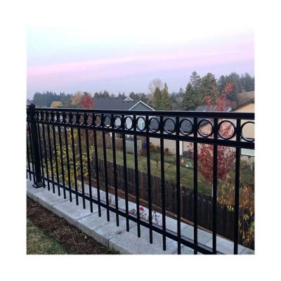 China Aluminium Fence Panels 4Ft 10Ft Slat 6 8 Feet Willow Cheap Yard Wind Dust Privacy Cedar No Dig Eatate Backyard Fencing for sale