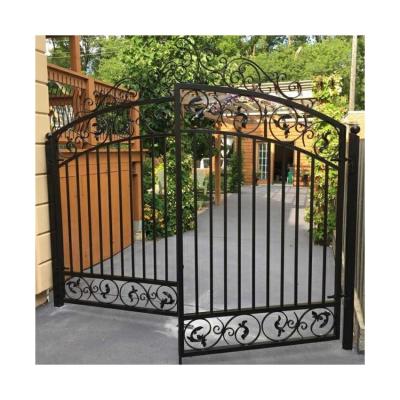 China Security Sliding Wrought Iron Gate Swing Driveway Gates For House à venda