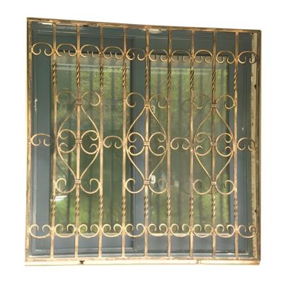 China Fixed Wrought Iron Decorative Window Traditional Grates Galvanized Grills for sale