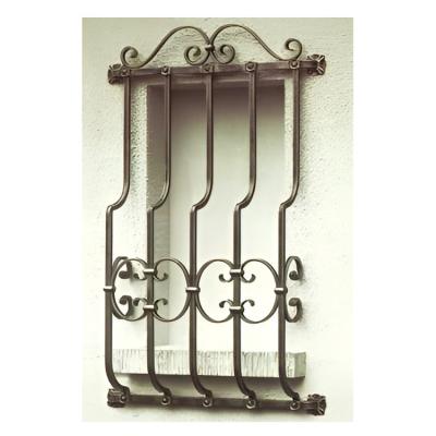 China Over Wrought Iron Decorative Window Galvanized Antique Iron Window Guards for sale