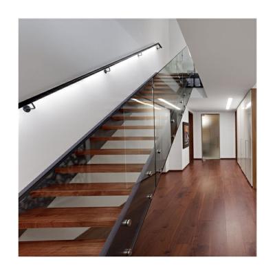 中国 Indoor Solid Wooden Staircase Library Straight Stairs WA-SDS1255 販売のため