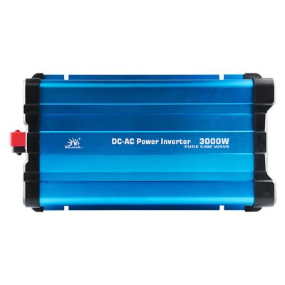 China 12V 24V 48V Dc To Ac 110V 220V 3000W Pure Sine Wave Power Inverter for sale