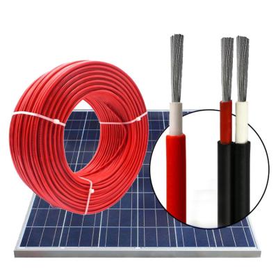 China Durable XLPE Solar Panel PV Cable , Moistureproof Single Core Solar Cable for sale
