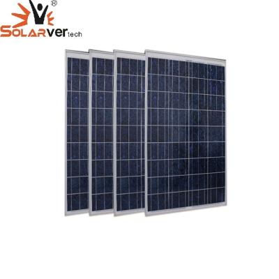 China TUV Approval 120w Polycrystalline Solar Power Panel for sale