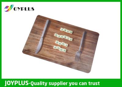 China Economical Wooden Placemats Table Mats For Dinner Room Various Colors for sale