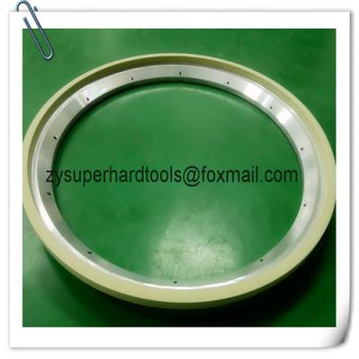China D400mm Vitrified ceramic diamond peripheral chamfering grinding wheels for sale
