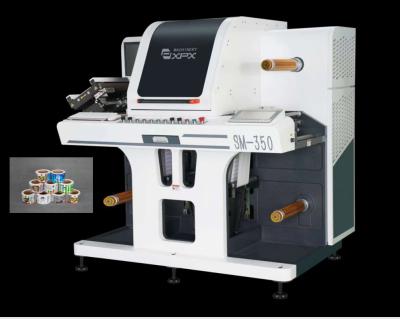China Potência 380V / 40A Máquina de corte de etiquetas a laser com resfriamento a ar à venda