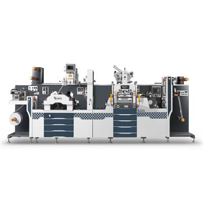 China Barcode Paper Label Die Cutting Machine Automated High Speed for sale