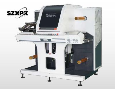 China 380V Powerful Label Laser Die Cutter 8KW Laser Cutting Label Machine for sale