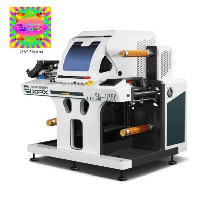 China Industries Small Laser Label Die Cutting Machine 1000m Max Rewinding for sale