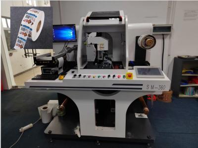 China High Speed Laser Label Die Cutting Machine With Max Rewinding Meter 700mm for sale