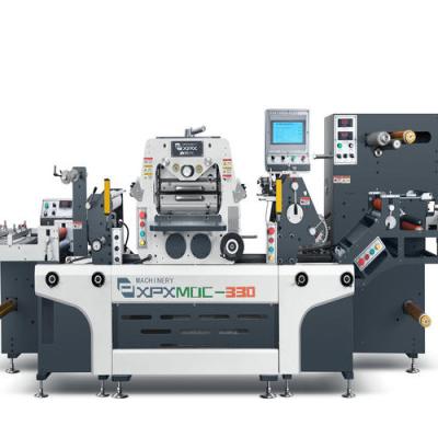 China MDC-360 Single station flatbed label die cutting machine high value with rotary slitting machine for industrial use for sale