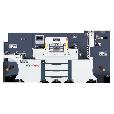 China 1000KN Laser Digital Sticker Label Die Cutting Machine PLC Control Label Sheet Cutter for sale