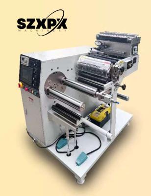 中国 Precision Metal Rotary Slitting Machine 350mm Max Slitting 220V Voltage 販売のため
