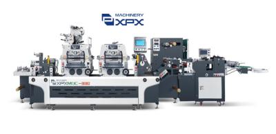 China 22. 0.2 mm espesor máximo de corte de etiqueta en blanco máquina de corte a presión para la producción de etiquetas en venta