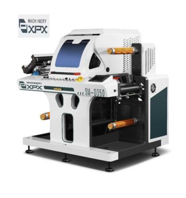 China Sticker Label Digital Die Cutting Machine Max rewinder daimeter 1000M Max speed 15m/min for sale
