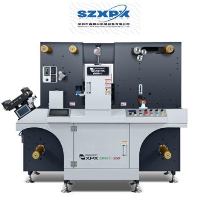 China Max Rewinding Diameter of 600mm Barcode Label Die Cutting Machine with Cutting Accuracy of ±0.15mm for sale