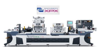 China Max Cutting Width 360mm Label Cutting Machine with ±0.1mm Die Cutting Accuracy for sale